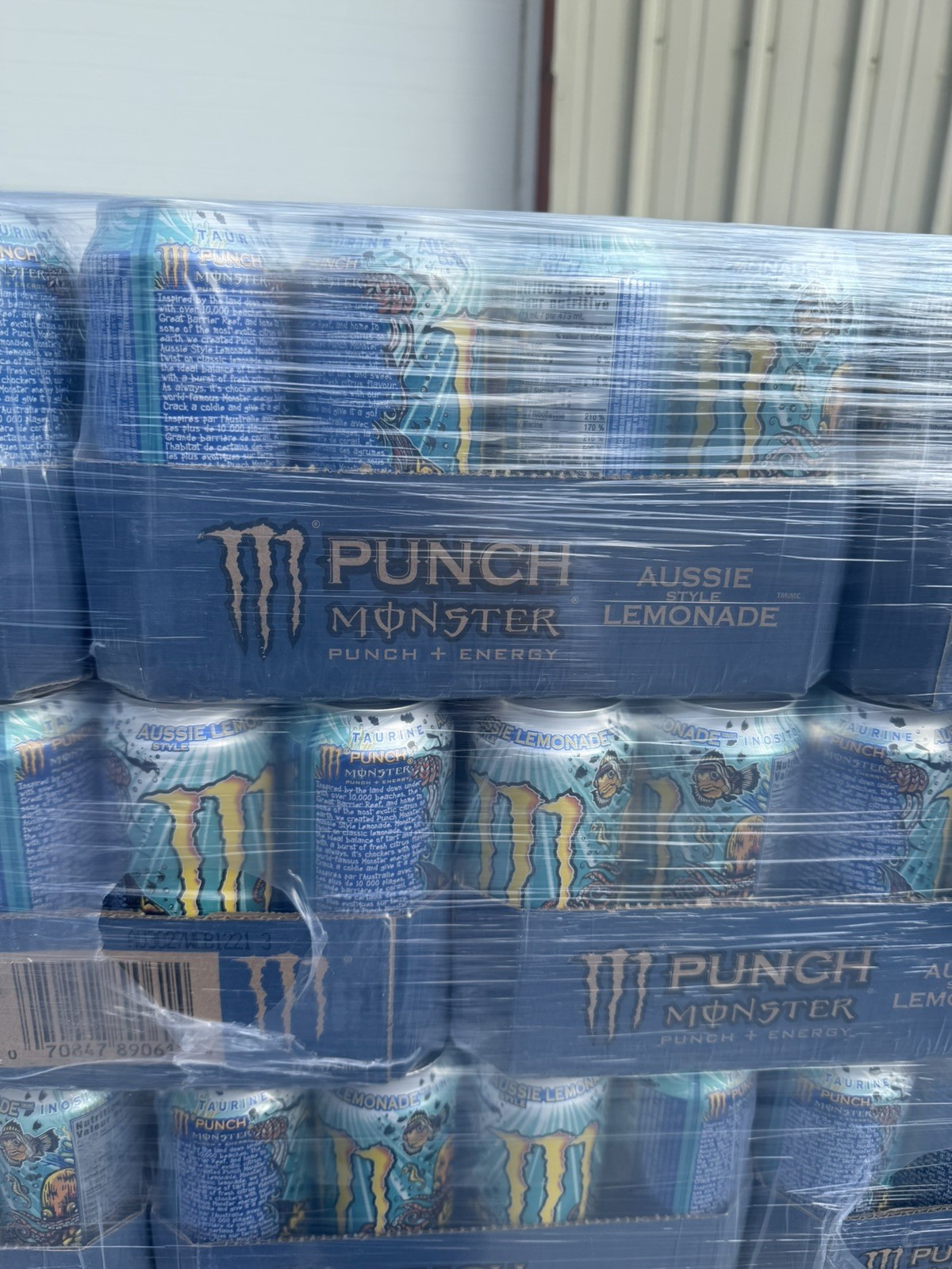 (12 Pack) Monster JUICE Exotic Aussie Style Lemonade Sports Energy Drink, 16 Oz