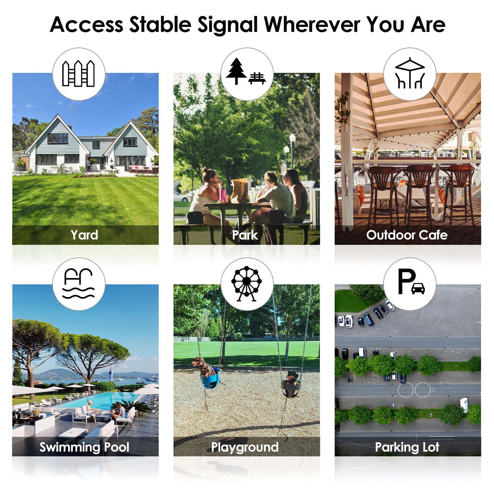 AC1200 WiFi Range Extender Outdoor Weatherproof AC600 Repeater N300 Access Point