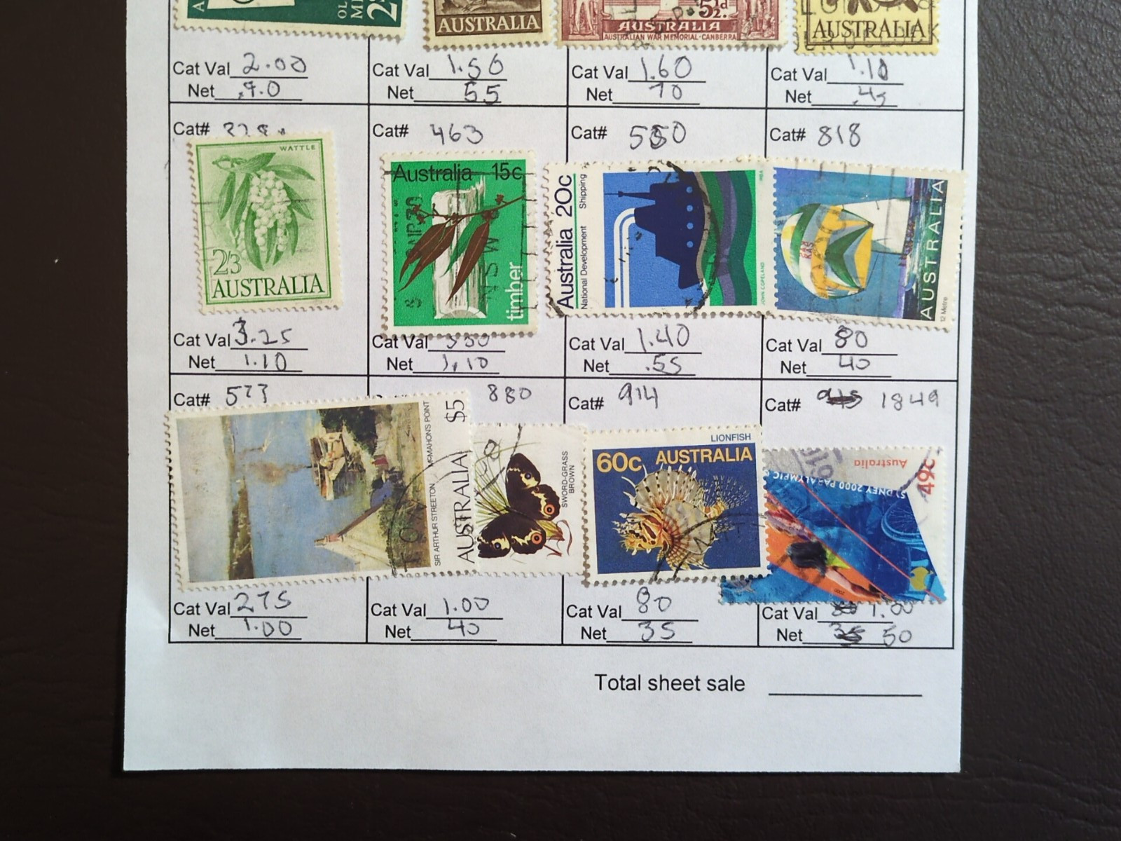 APC W5737 Australia used $150 scv on circuit sheets all identified