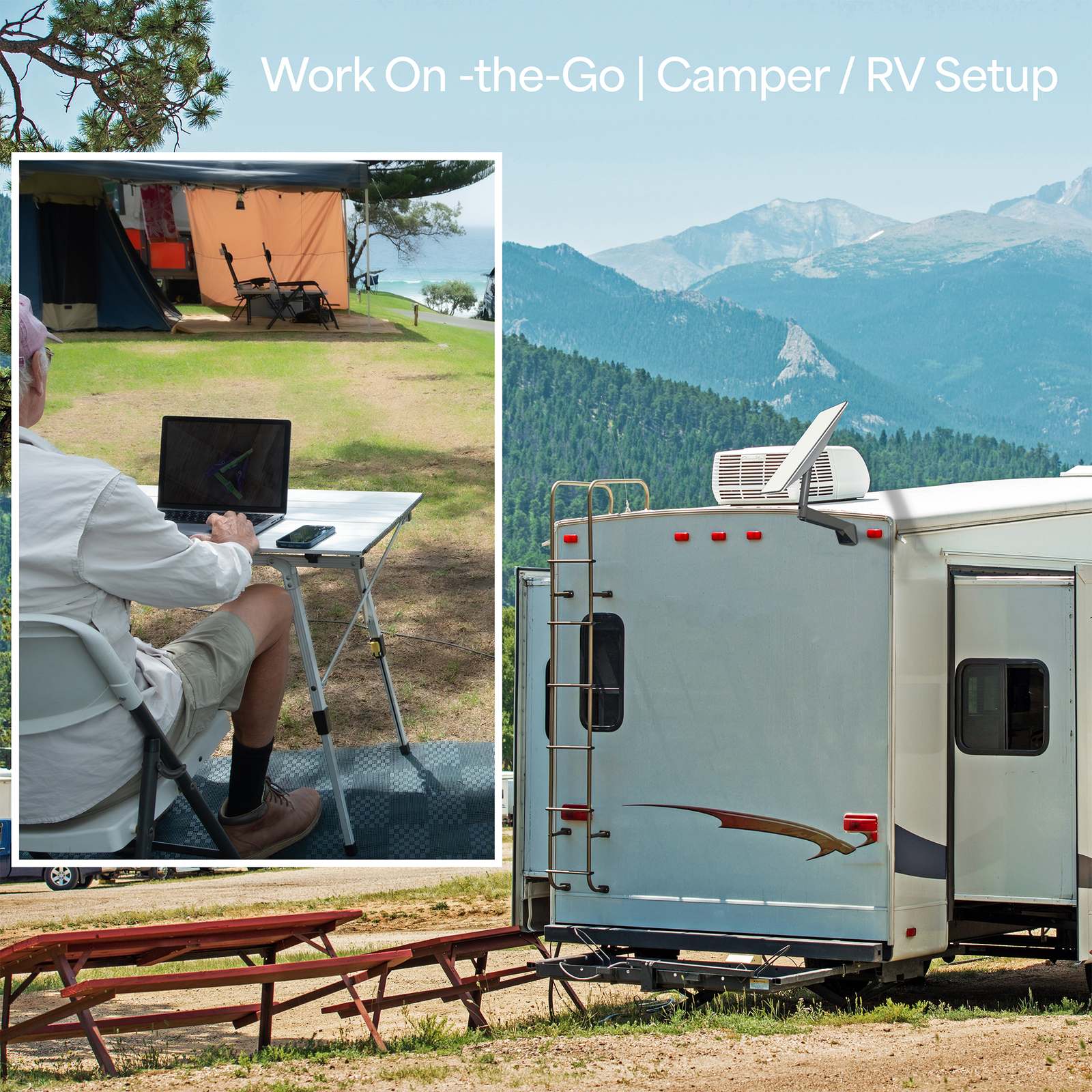 VIVO Long Arm Wall Mount Designed for Starlink Gen2 Internet Satellite Dish