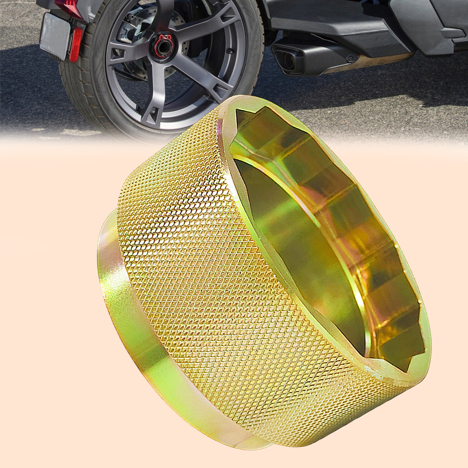 Wheel Nut Removal Socket Tool 529036457 for Can-Am Ryker 600 900 2019 2020 2021