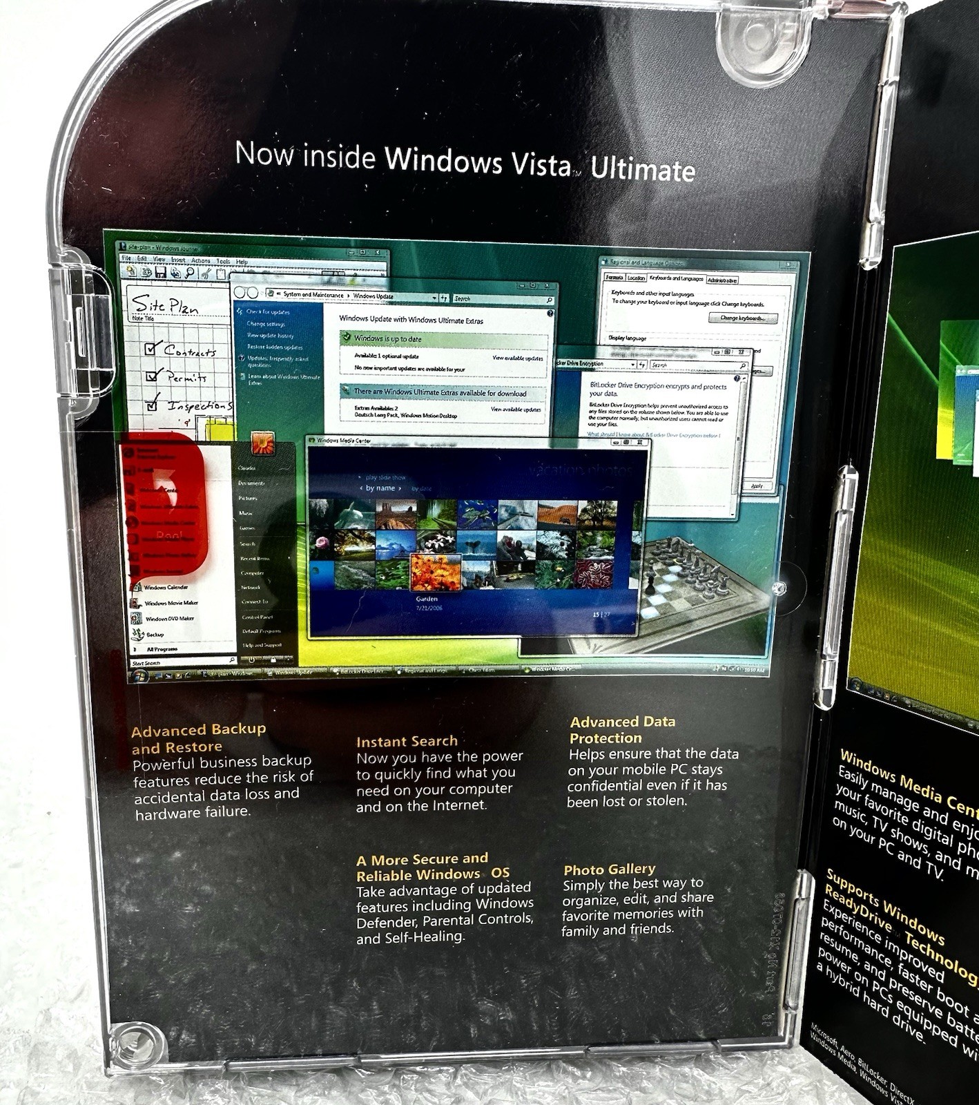 *NEW* MICROSOFT WINDOWS VISTA ULTIMATE (Full 32 Bit & 64 Bit Version) OS SEALED