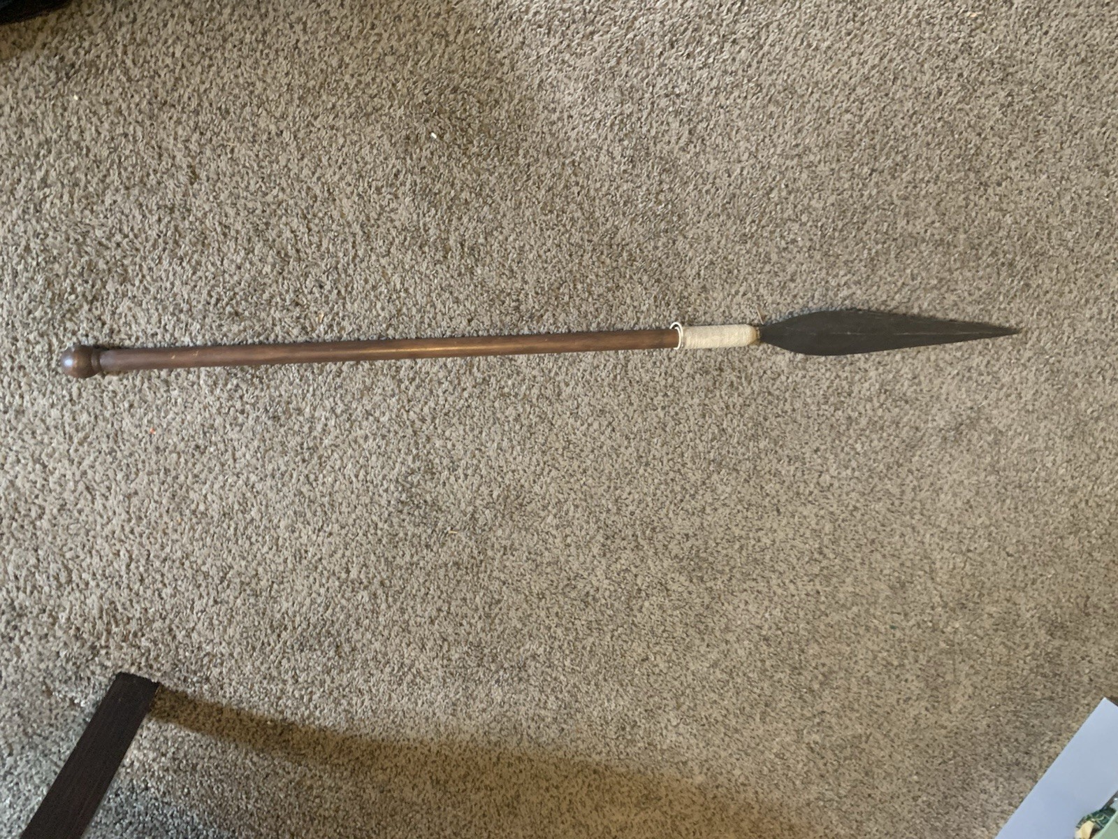 Antique Maasai Hunting Spear . 45inches
