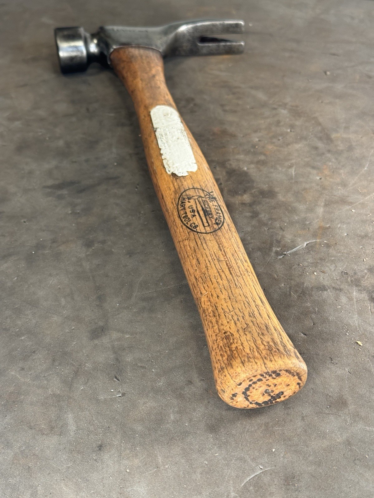 Hart - The Decker 21 California Framer Smooth Framing Hammer Original Handle