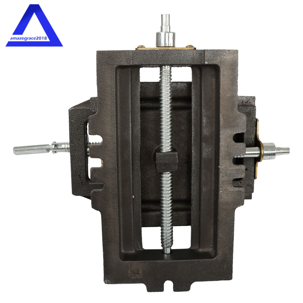 6" Cross Drill Press Vise Slide Metal Milling 2 Way Machine X-Y Clamp Heavy Duty