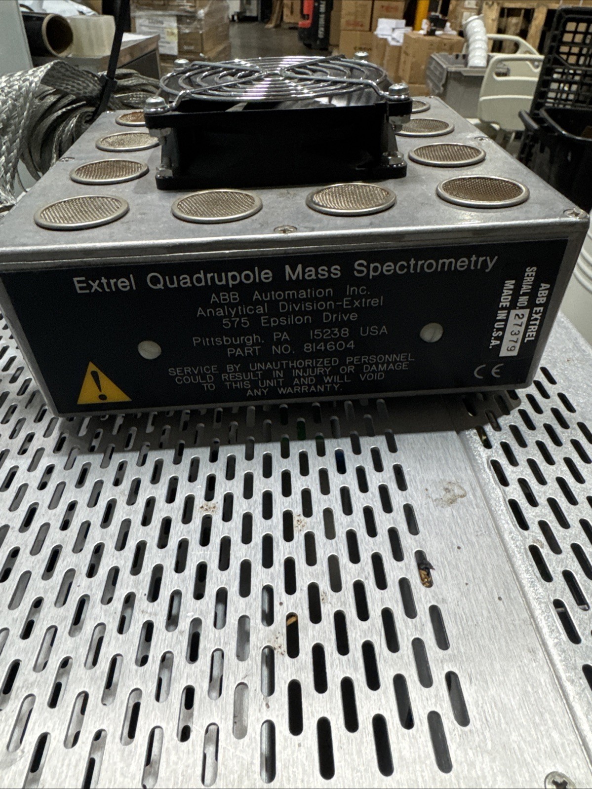 150QC Mass Spectrometer Quadrupole Controller 1.2Mhz 300Watts Merlin QMS