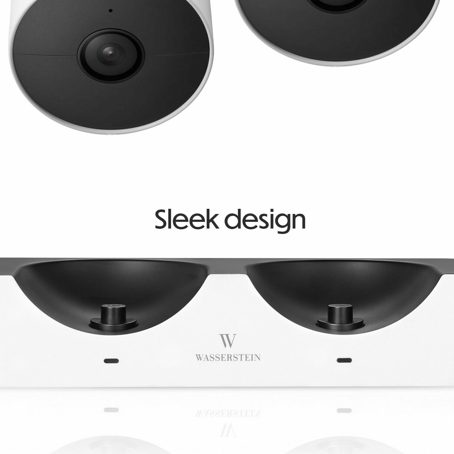 Dual Charging Station Dock Charger for Google Nest Cam (battery) Security Camera