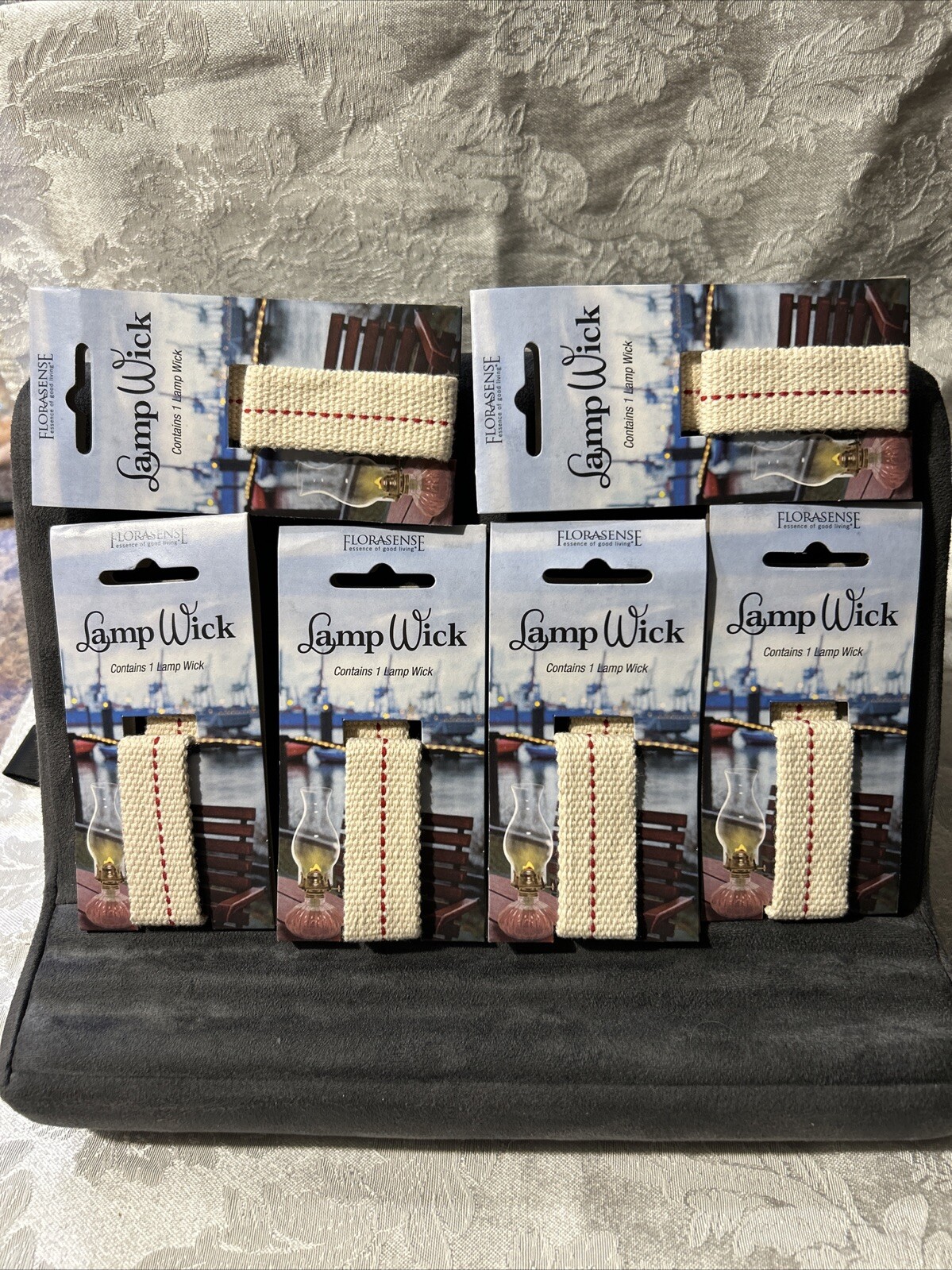 Lot of 6 NEW Florasense Lamp Wicks For Oil Lamps FREE SHIPPING