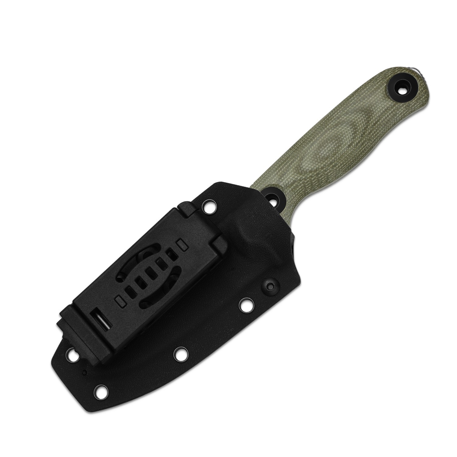 Kizer Drop Bear Fix 3 Fixed Knife 14C28N Blade Micarta Handle Medium Size 1101A2