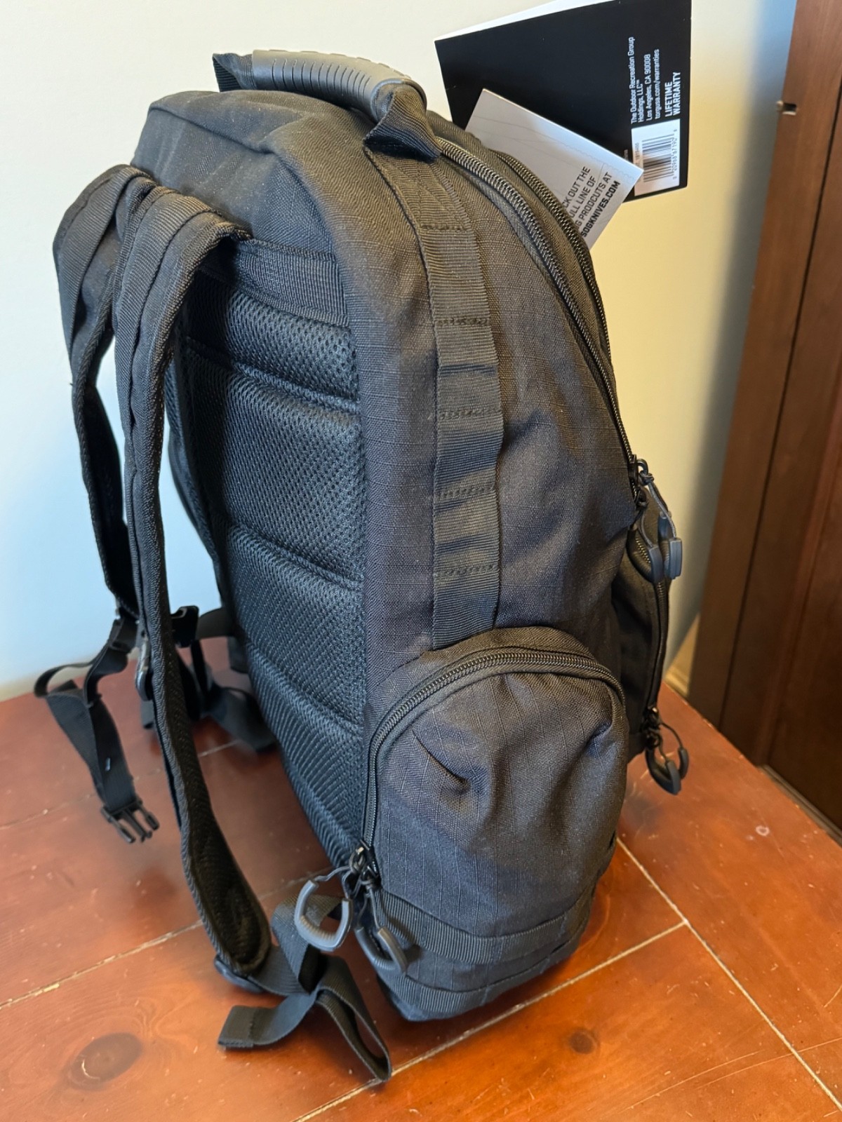 SOG Heavy Duty 3 Pistol Range Tactical Backpack W/3 Gun Cases Brand New w/ Tags