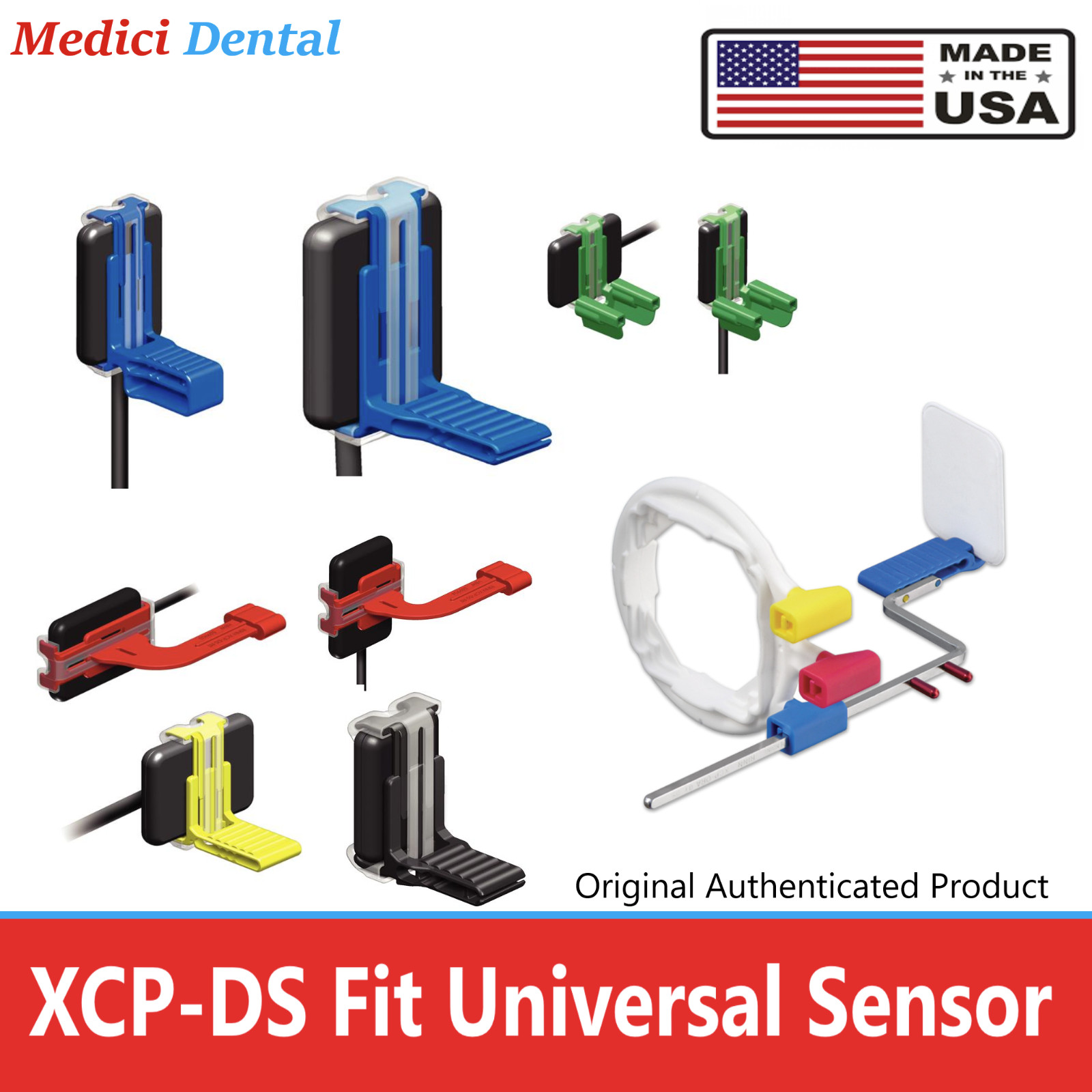 Dental XCP-DS FIT Universal Digital Positioning System – Biteblocks, Arm, Rings