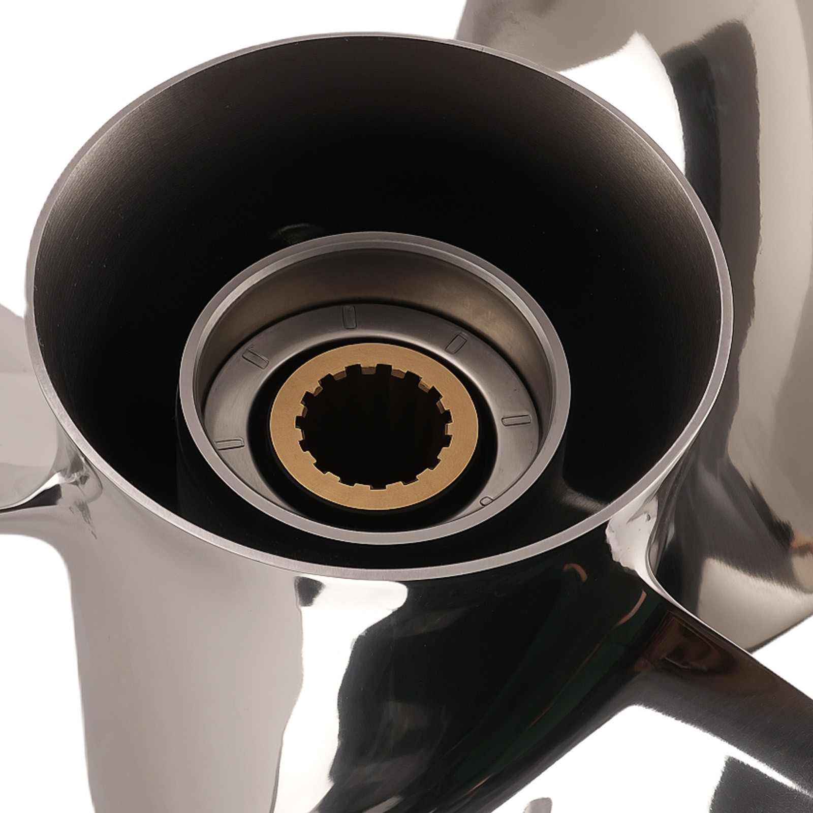 13x19 Stainless Steel Propeller for Mercury Outboard 40-140HP 15 Spline