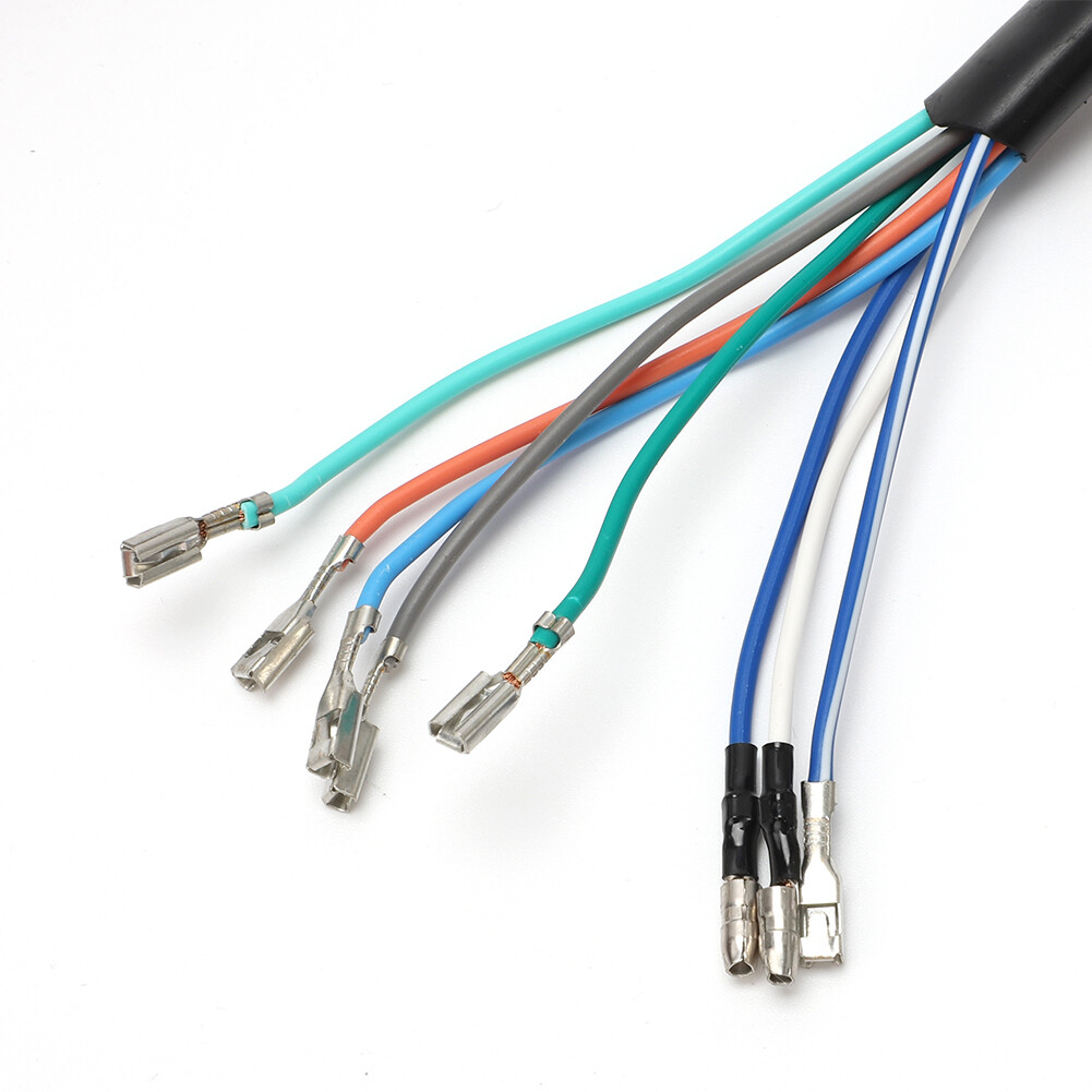 4X Universal Motorcycle Indicator Wiring Loom Harness Relay Kit Turn Signals