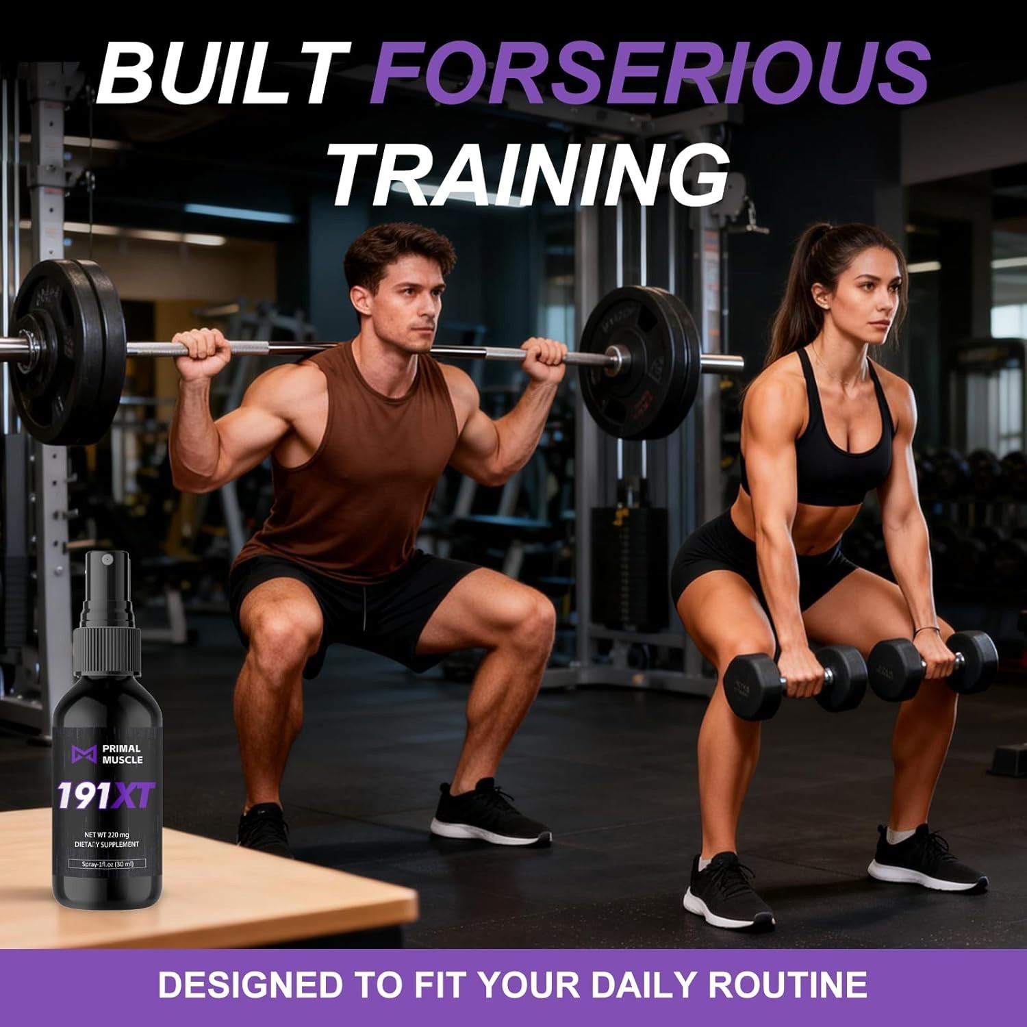 Primal Muscle 191Xt Recovery Spray | 191Xt Primal Muscle Spray, a Plant-Based an