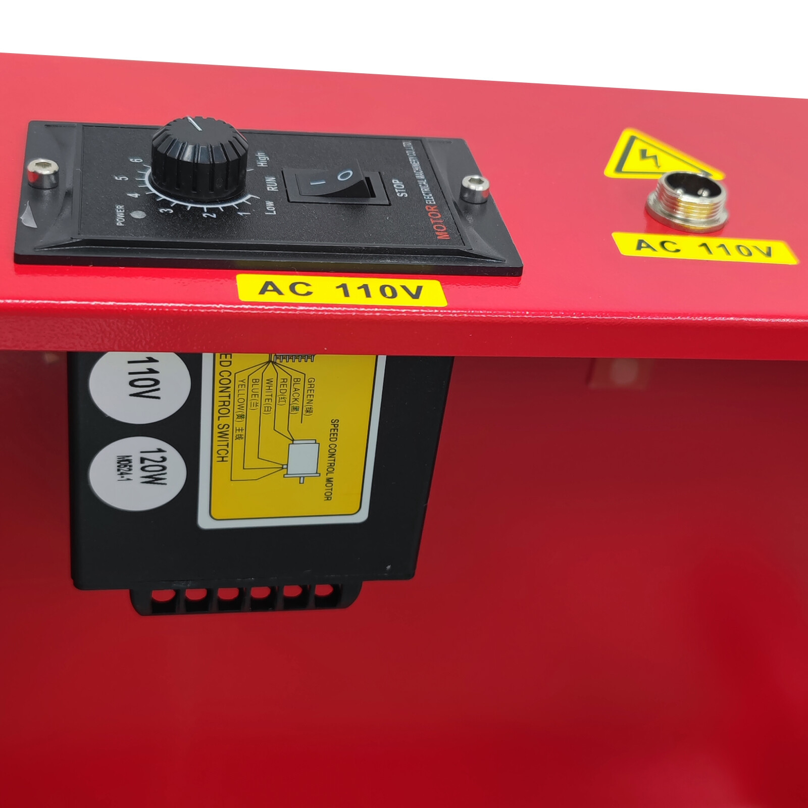 Open Box! 15.7" Electric Stretch Film Wrapping Machine Wrap-around Film Baler