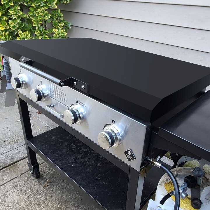 Black Outdoor 36" Griddle Hard Cover Lid Fit For Blackstone Griddle New