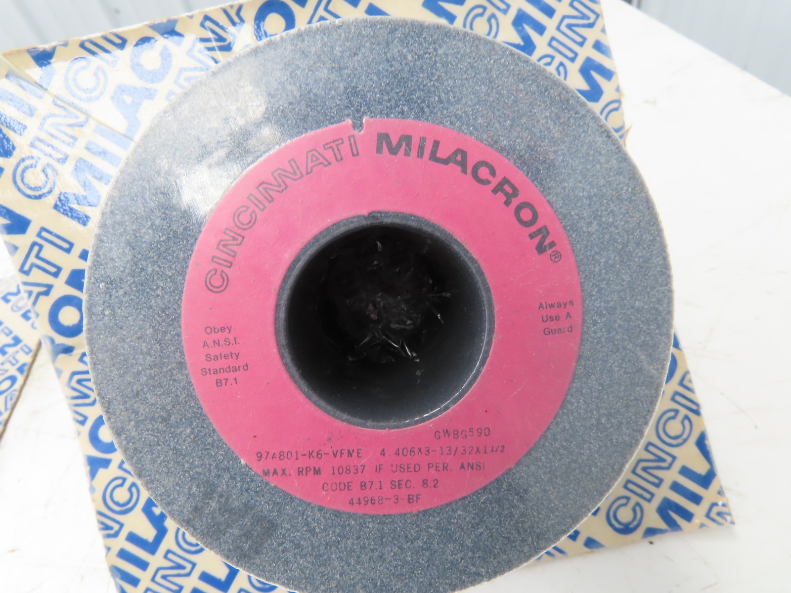 Cincinnati Milacron 97A801-K6-VFME Grinding Wheel 4.4" x 3.5"W Lot of 7