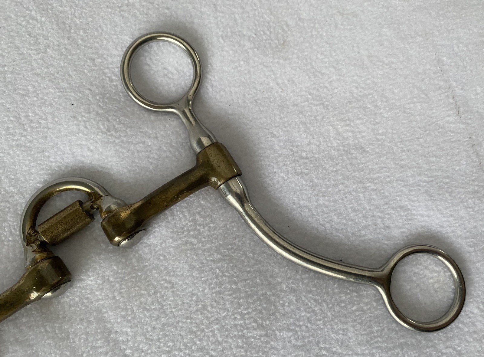 DH Don HANSEN Genuine HandMade 5" Copper Correction Roller Mouth Western Bit