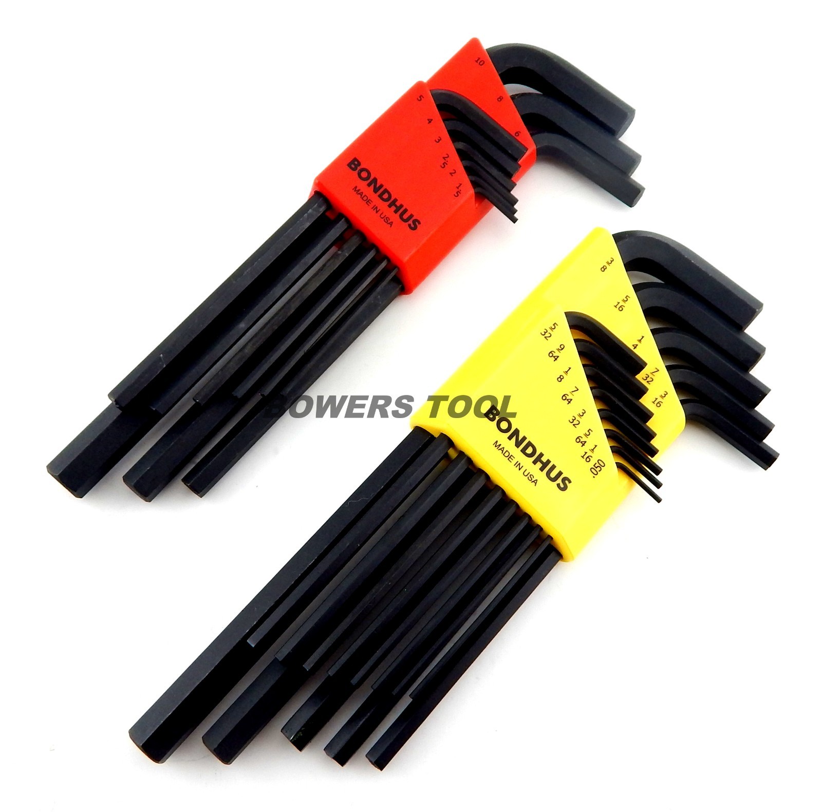 Bondhus 30pc Hex & Torx L Wrench Set Metric SAE Standard Inch USA 22199.31834