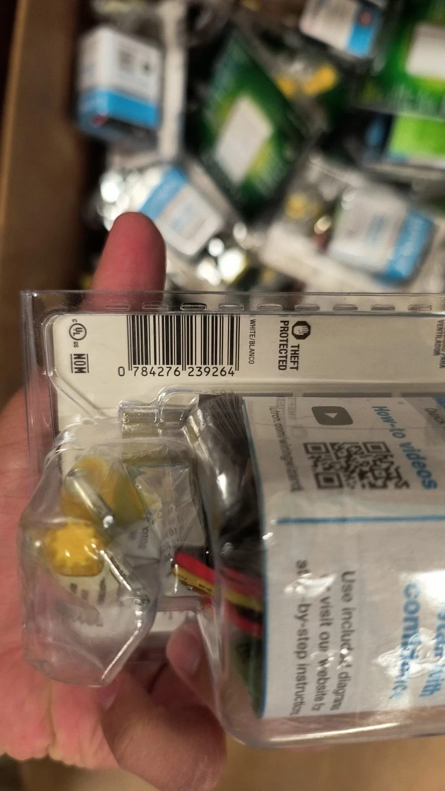 Lutron MACL-LFQH-WH Maestro Fan Control and Light Dimmer, Brand New