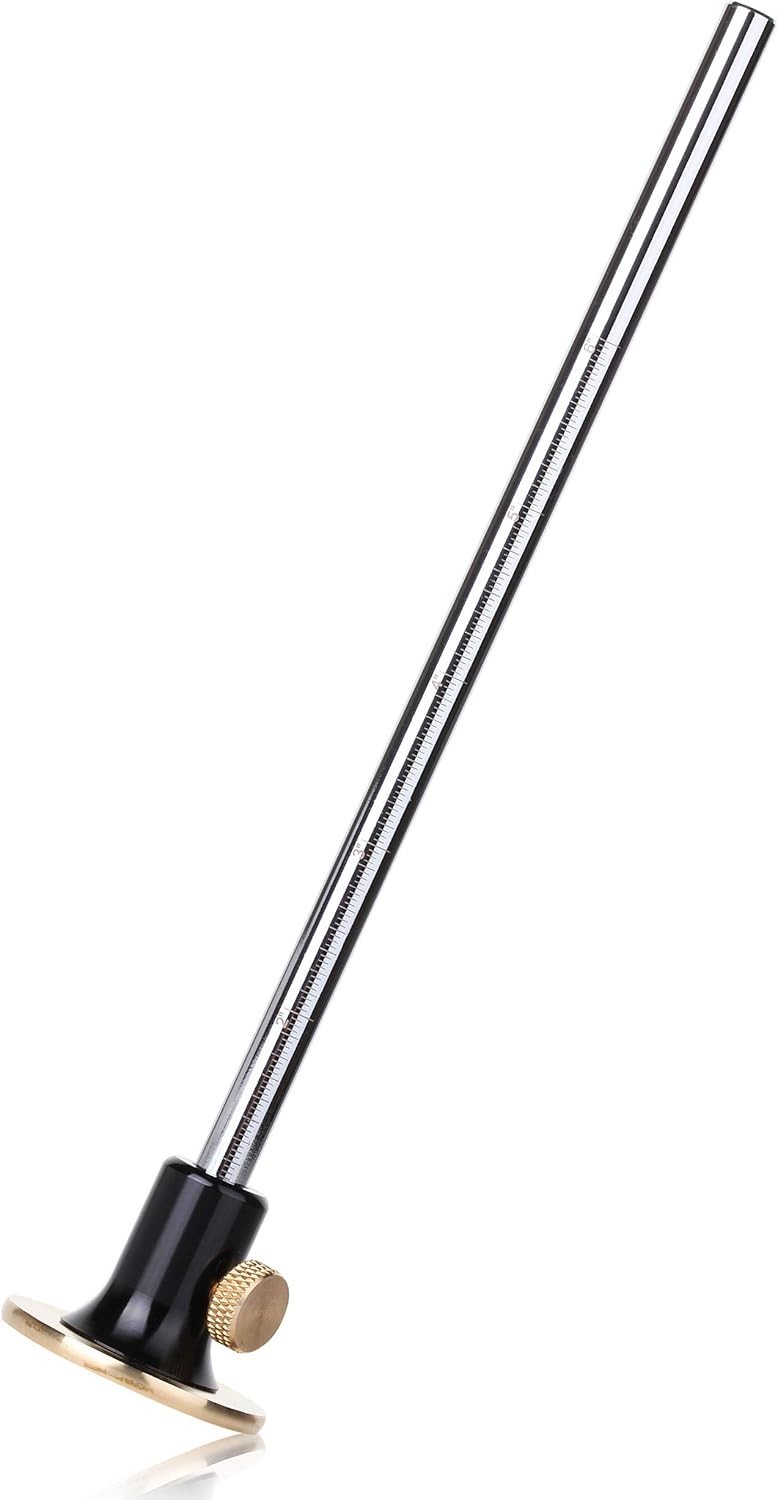 Wheel Marking Gauge, 2 Extra Blades, Laser Engraved Graduations, Solid Brass ...