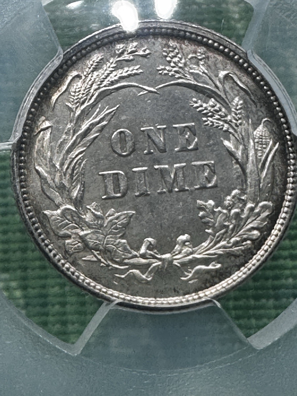 1892 PCGS MS-63 Barber Dime Beautiful Coin