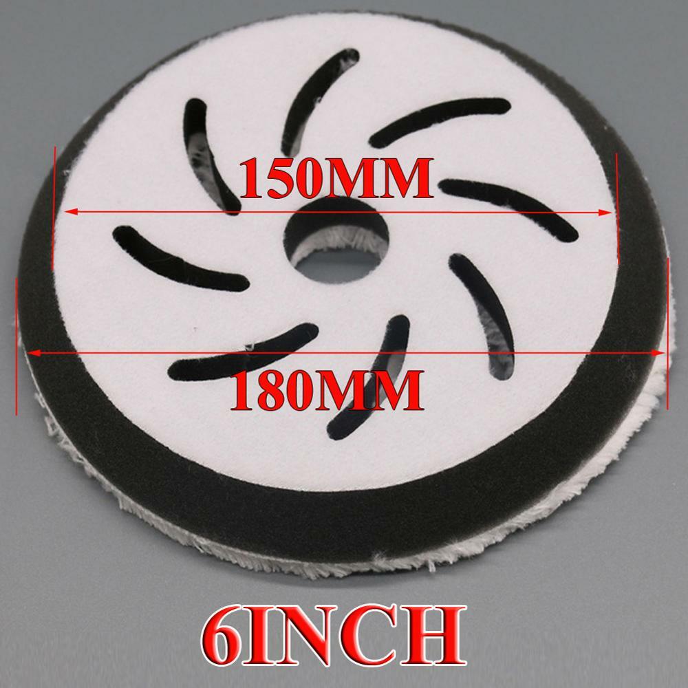 5/6Inch Car Microfiber Polishing Pad Detailing Wheel Durable Sponge Buffing Pad