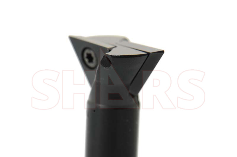3/4 x 3/8" Shank 60° Indexable 2FL Dovetail Cutter w/Certificate save $88 P]