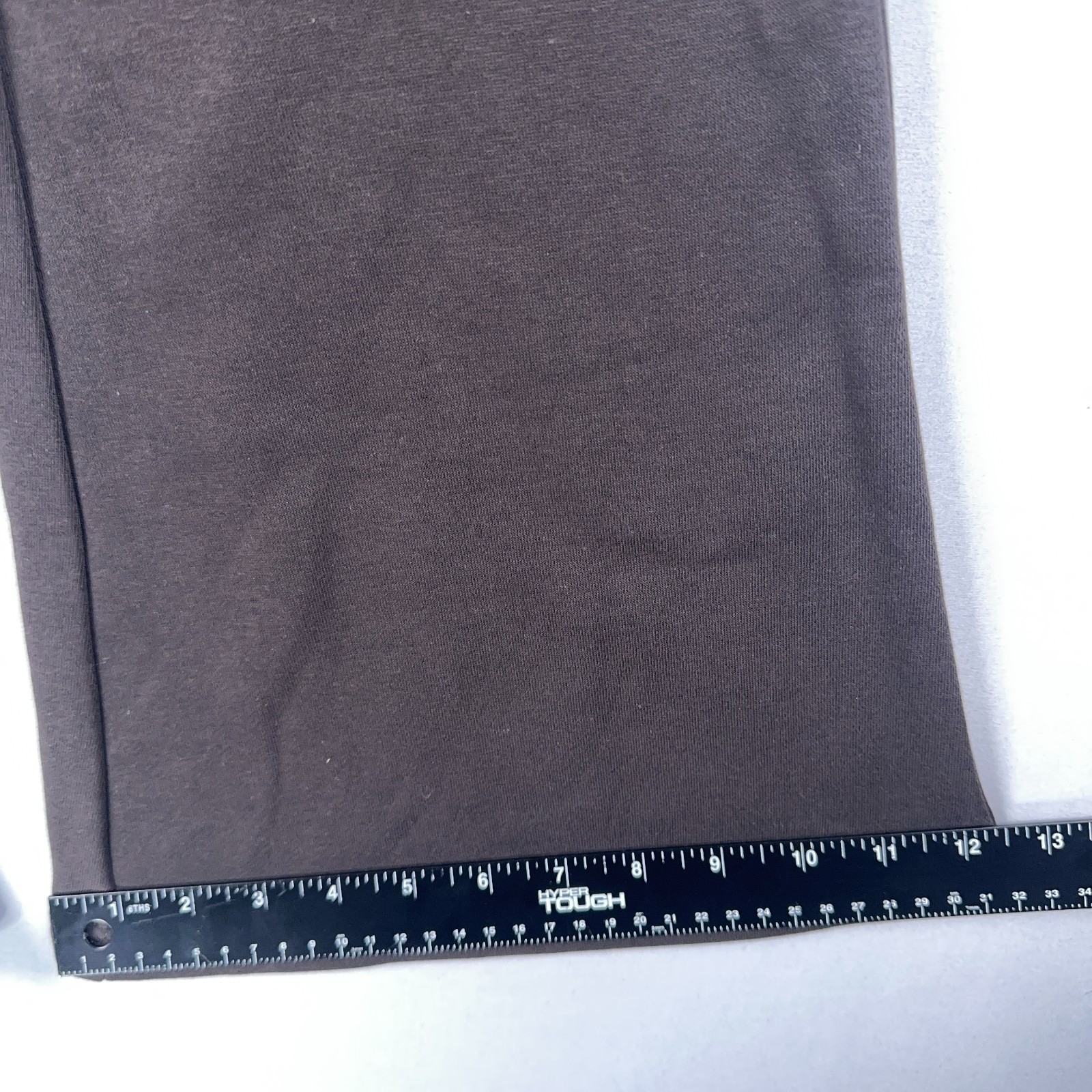 True Religion Flare Sweat Pants Joey Mid Rise Big T Black Women Size XL