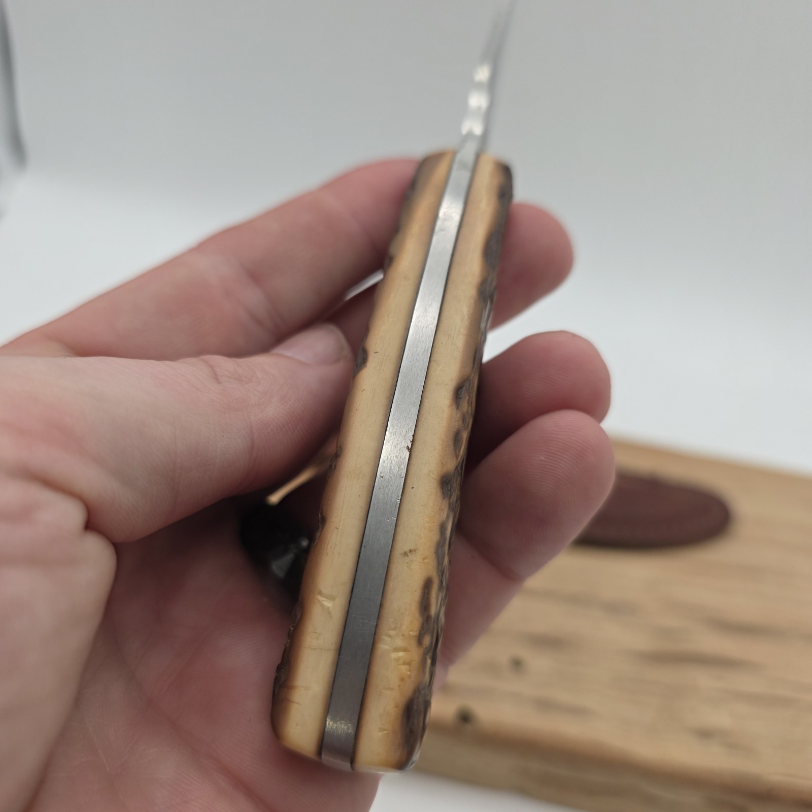 vintage Schrade 152UH Uncle Henry USA fixed blade knife & sheath