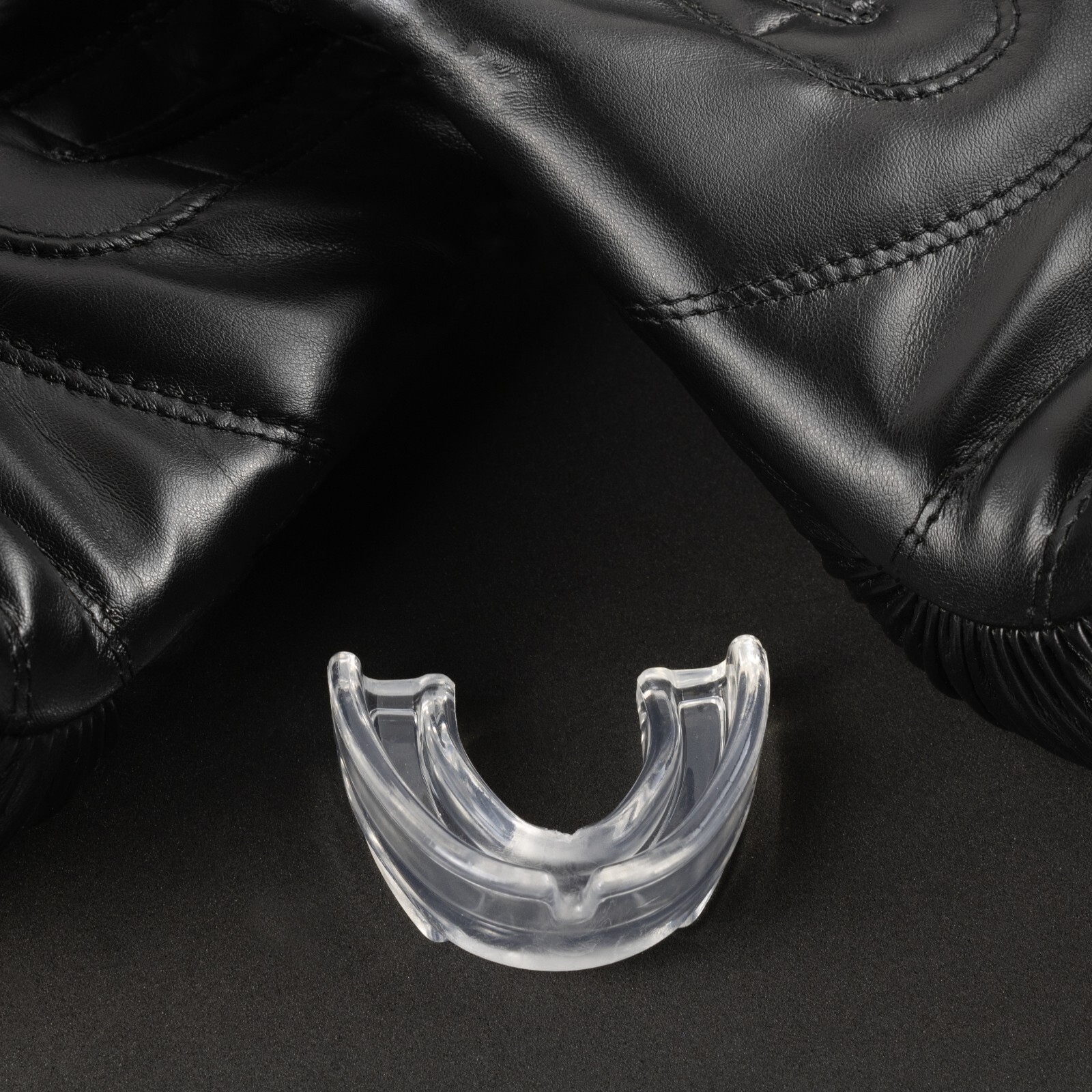 DXM SPORTS Boil Gum Shield Bite Mouth Guard Boxing MMA MouthPiece Senior-Junior