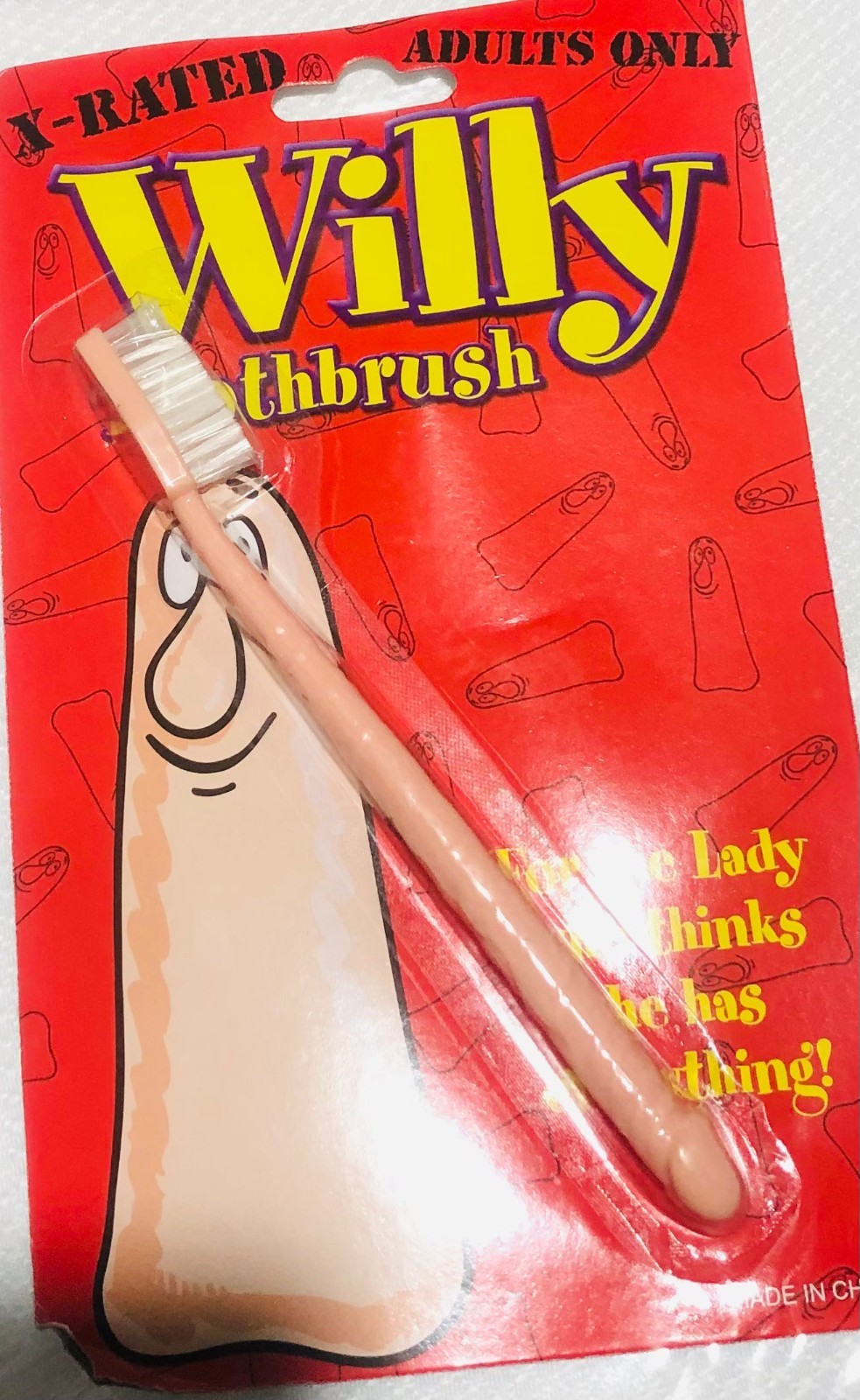 Penis Toothbrush Novelty Gag Gift