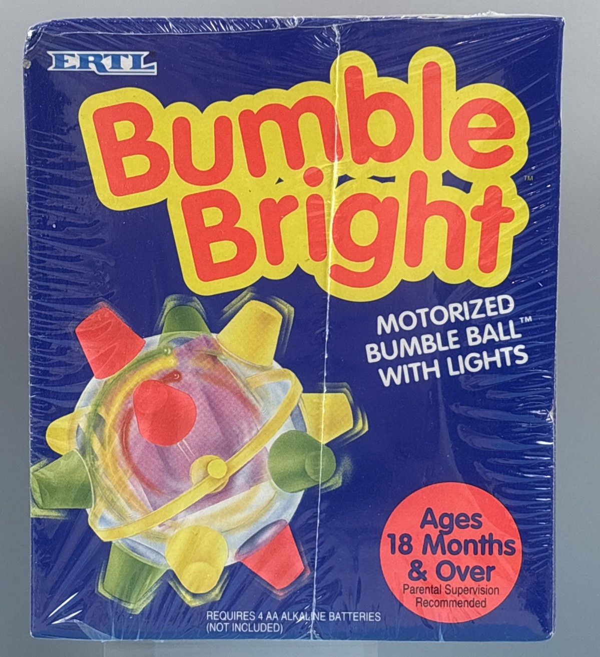 Vintage 1995 ERTL Motorized Bumble Bright New Sealed Classic Toy! Clear NIB!