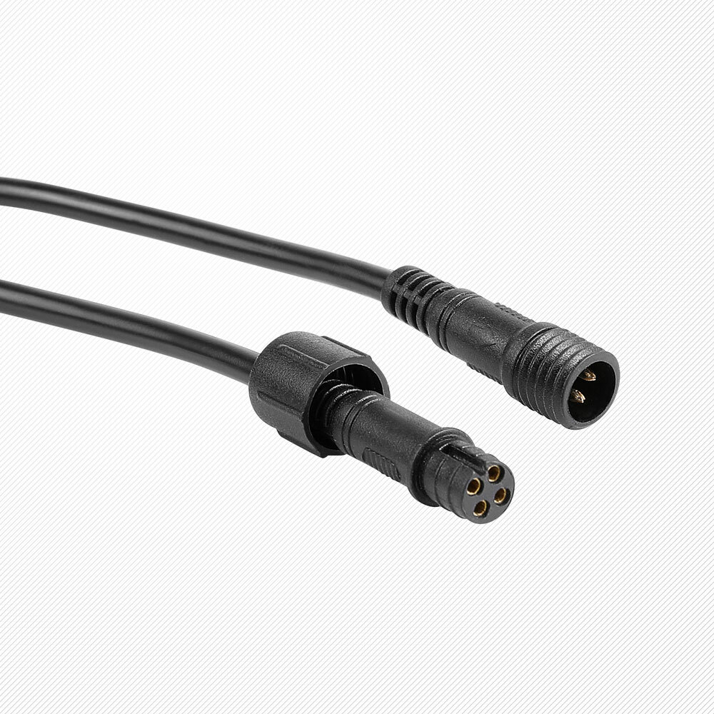 4pcs 4 Pin RGB Rock Light Extension Cable Wire Cord For UTV RGB LED Rock Lights