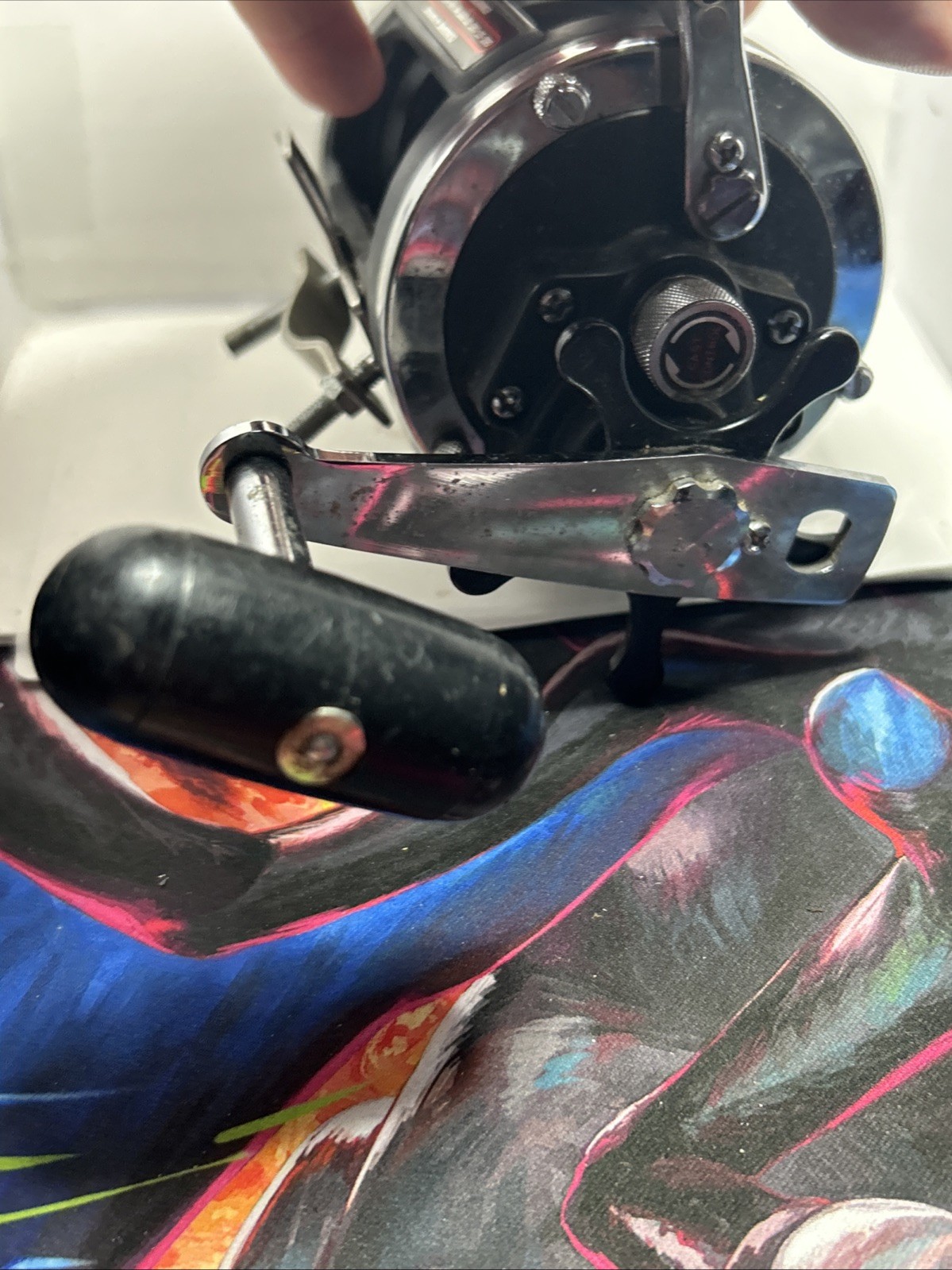 SHIMANO TRITON MAG MARK XHS CASTING CONTROL YO-YO TROLLING FISHING REEL 30/300YD