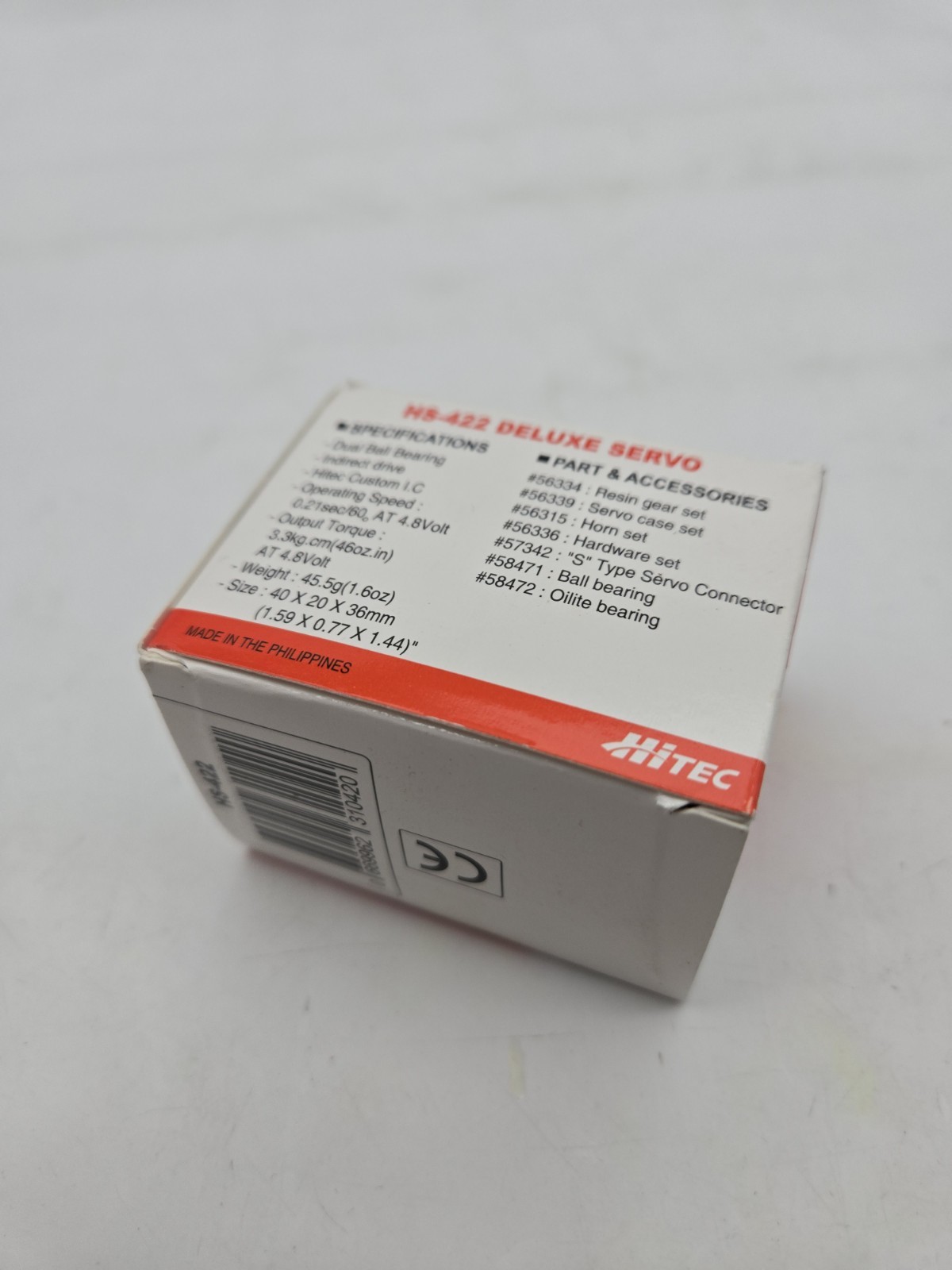 Hitec RCD Inc. HS-422 Standard Analog Deluxe Servo