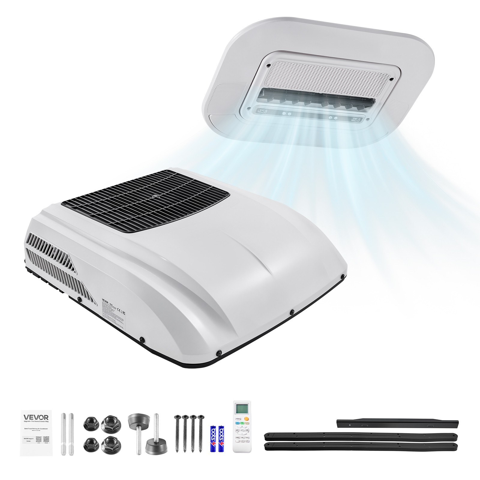 VEVOR Truck Air Conditioner RV Rooftop AC Unit 12V 10000 BTU for Truck RV Camper