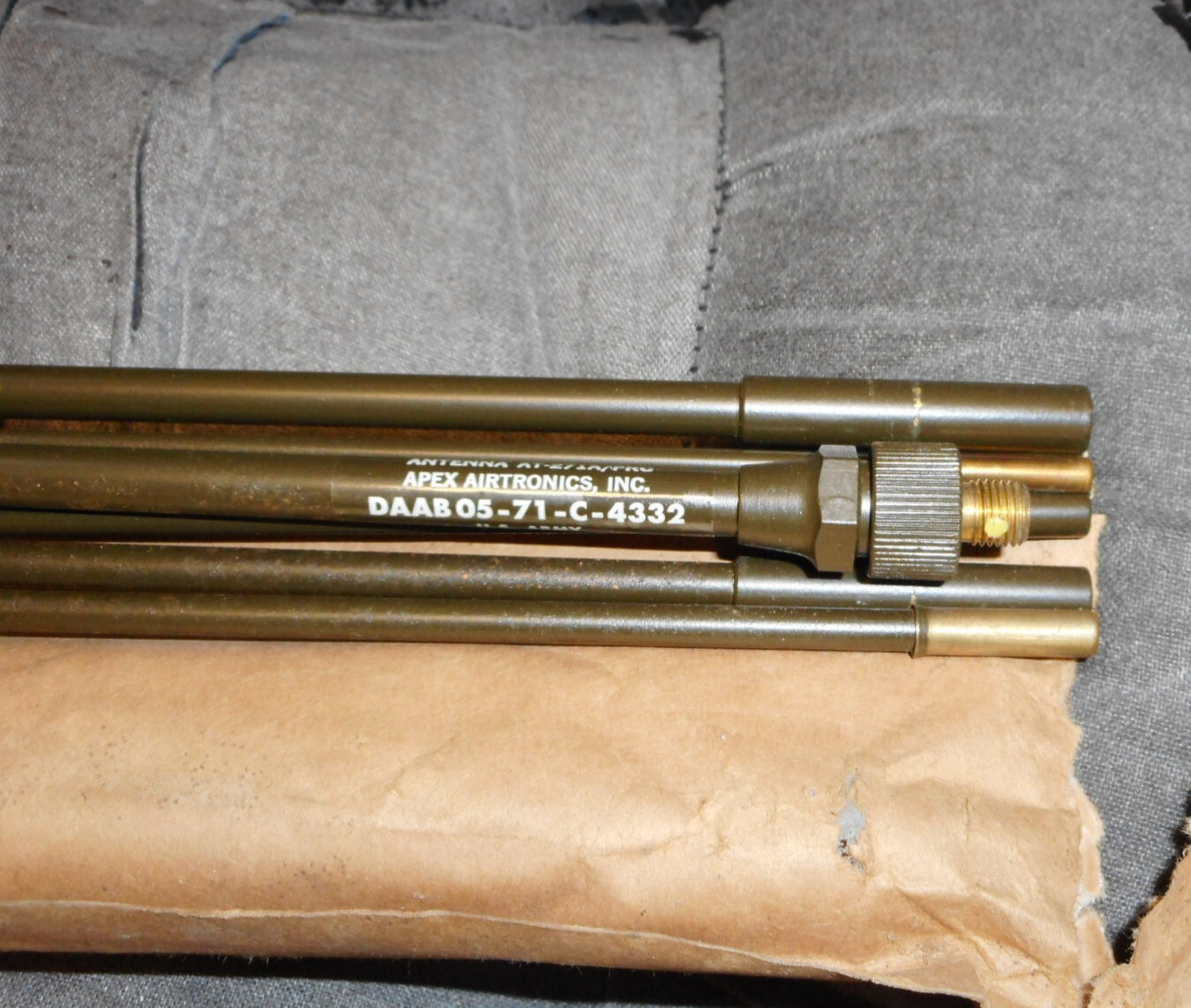 AT-271A/PRC ANTENNA FOR PRC-25 / PRC-77 US VIETNAM WAR NOS