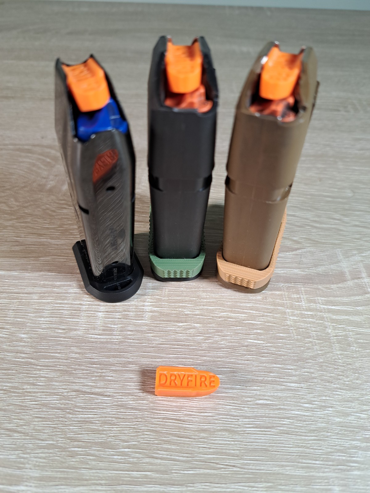 Dry Fire Training Magazine Insert | 9mm 40SW | Prevents Slide Lock | 4-Pack