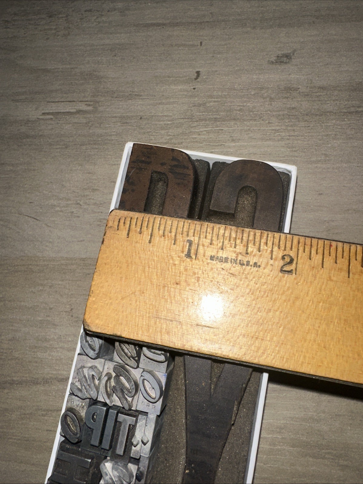 Printing Blocks “ Dingbats Variety “ Nice Collection Letterpress Letters Etc. 2