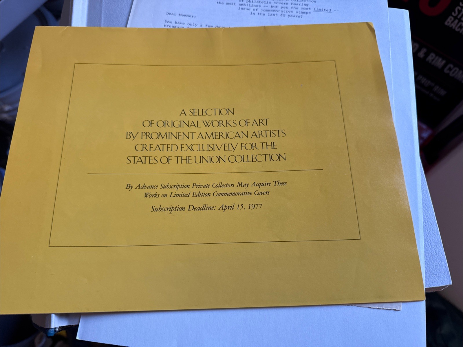 Westport Collectors Society Album. - States of the Union