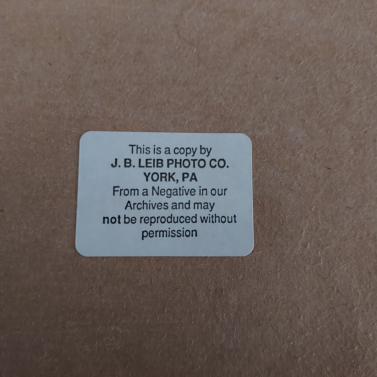 Framed Photo of General Stoneman & Staff at Carlisle Barracks c/1860 Wood Frame