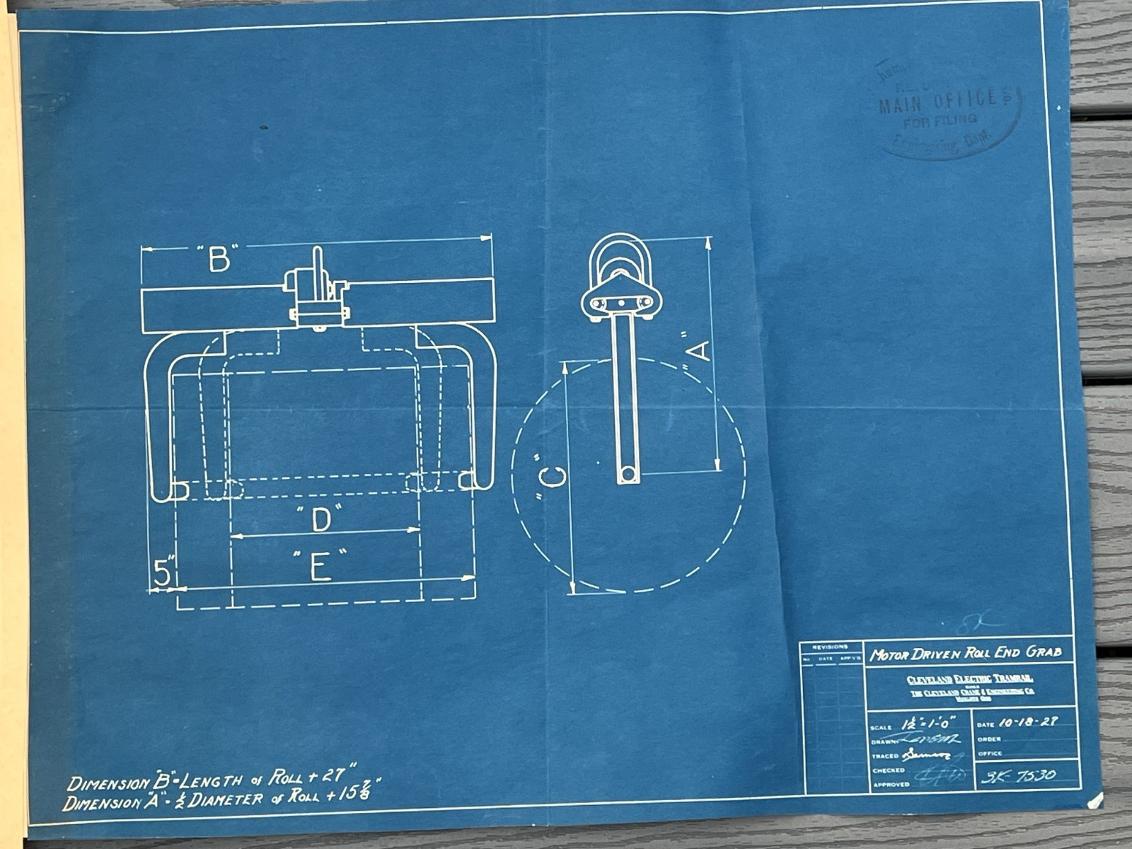 Lot 7 Vtg Industrial Blueprints Champion Paper Dorr Blue Print Cleveland Adka