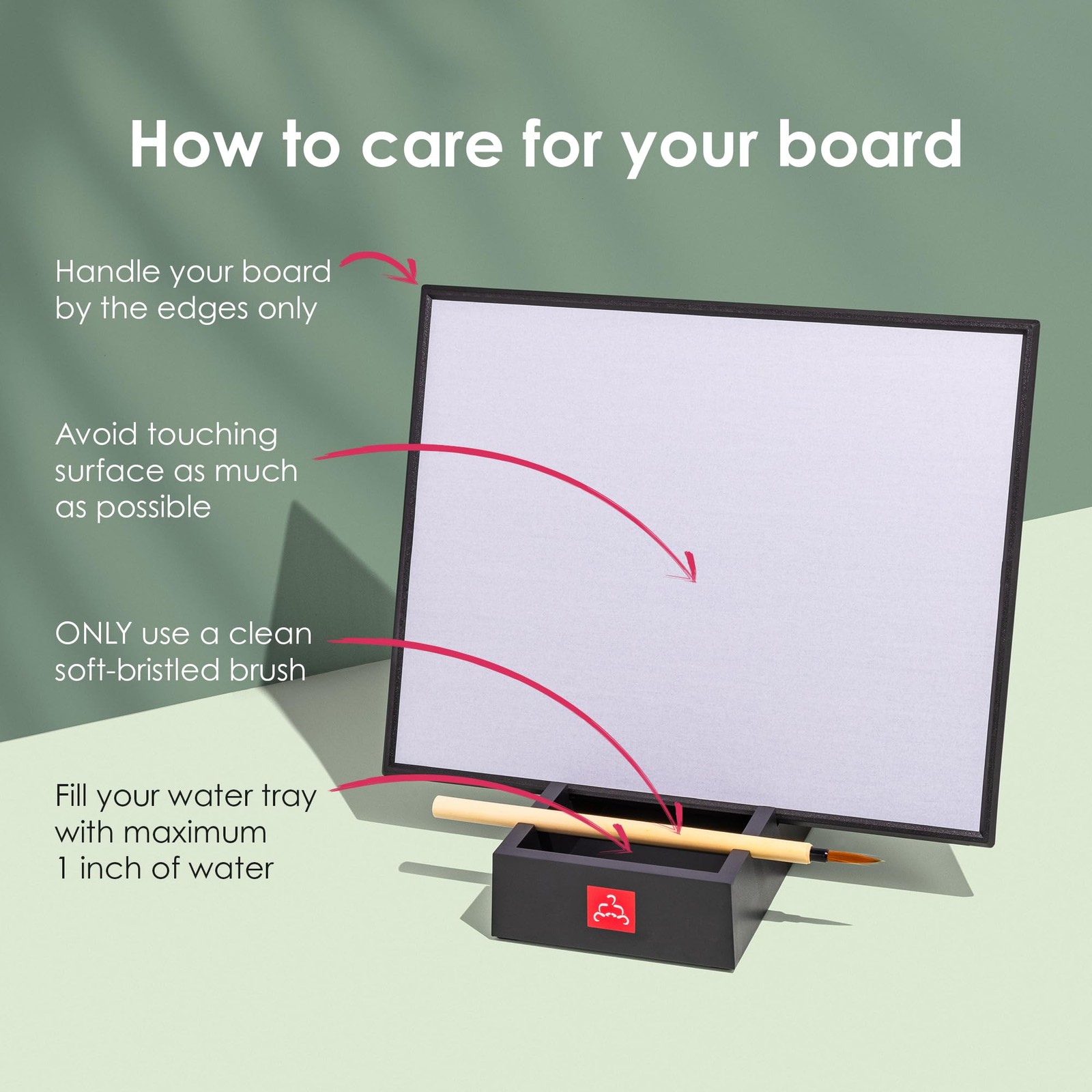 Buddha Board – The Original Water Painting Board for Mindfulness & Creativity –