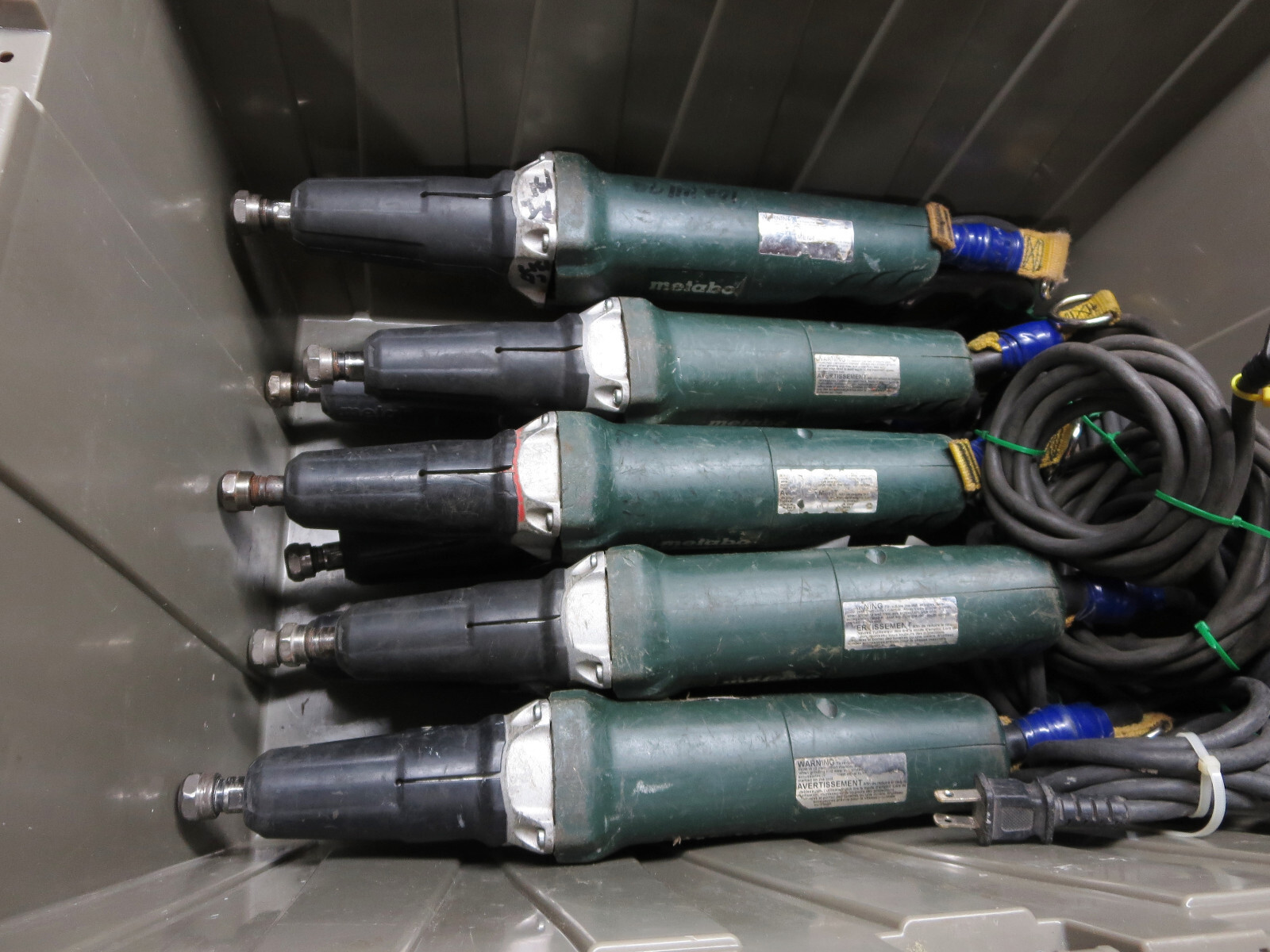 1 Ea. Metabo GP400 Die Grinder w/ Tool Lanyard 25,000 RPM 120v 3.5A 2 in.