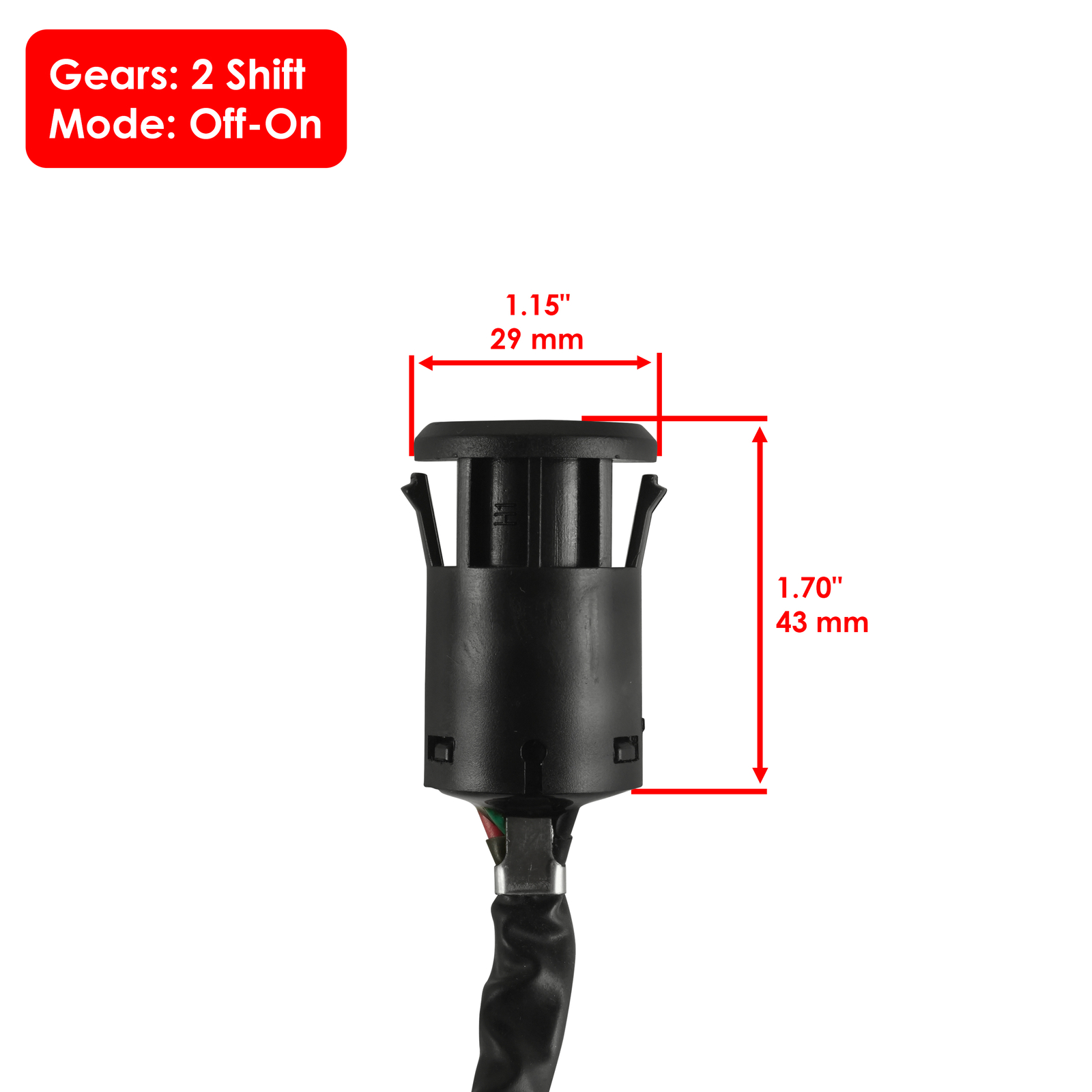 Ignition Key Switch for Honda 250 TRX250TE TRX250TM Recon 250 2002-2021 Atv New