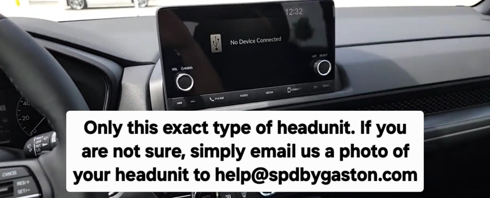 Tablet Dashboard Mount For Honda Accord, Civic, Pilot, CR-V, HR-V