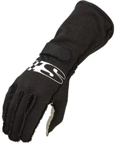 Simpson Racing SSLK Super Sport Driving Gloves Adult Large SFI 3.3/1 Black Pair