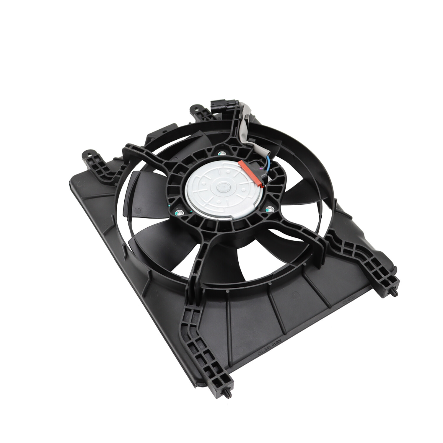 2pcs A/C AC Condenser Radiator Cooling Fan For 2012-15 Honda Civic 2013-17 Acura