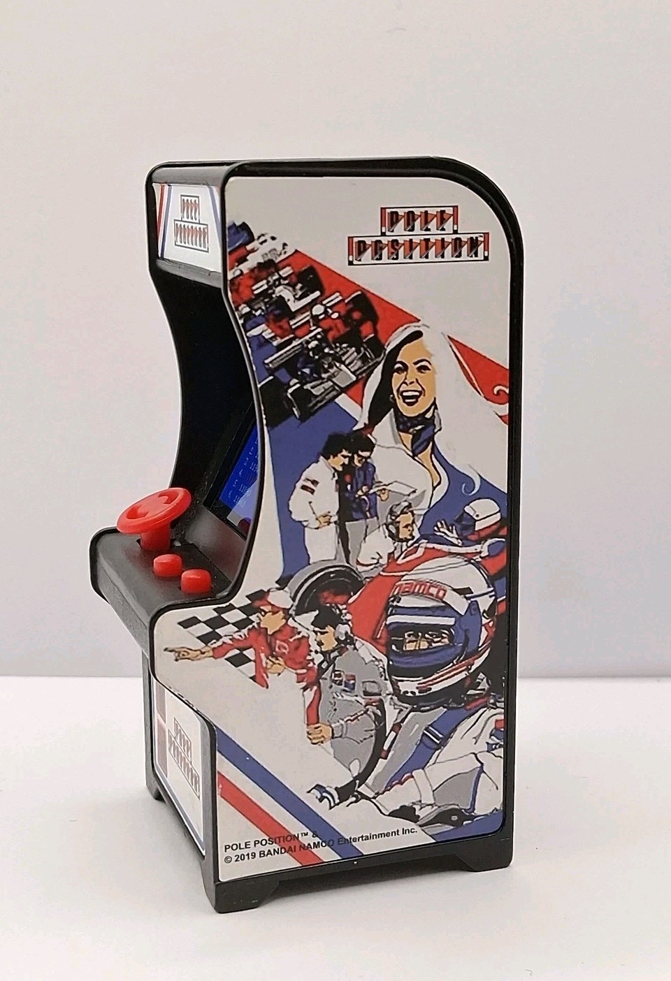 2019 Super Impulse Micro Arcade Pole Position Keychain Tested/Works